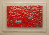 A Gaggle by glass artist Michael Dupille
