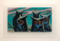 A Parliment by glass artist Michael Dupille