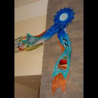 Blue Ribbon Livin', detail