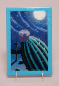 Full Moon Bloom by glass artist Michael Dupille