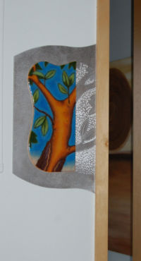 Madrona by glass artist Michael Dupille