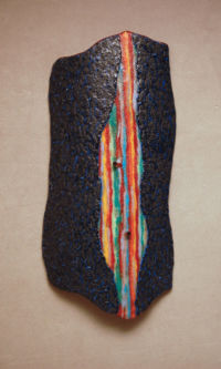 Prism Wood by glass artist Michael Dupille